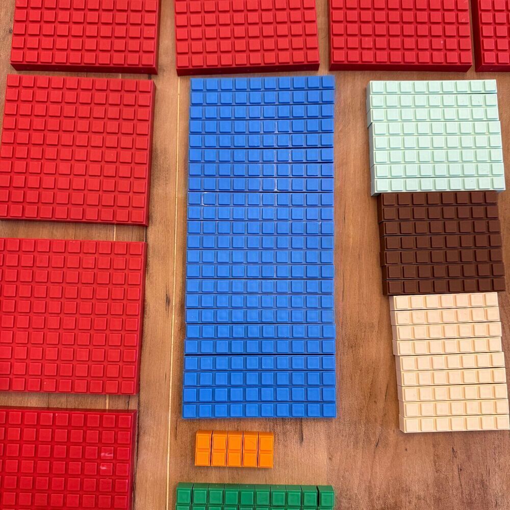 Math U See‎ Manipulative Algebra Integer Blocks Math Homeschool 106 Pieces - Picture 2 of 4